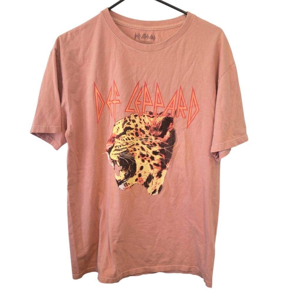 Def Leppard Graphic Band T-Shirt Size Medium